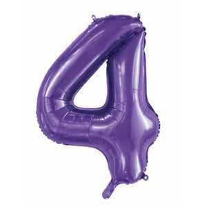 Mid 86cm Numbers PURPLE #4