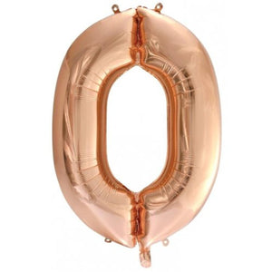 Mid 86cm Numbers ROSE GOLD #0