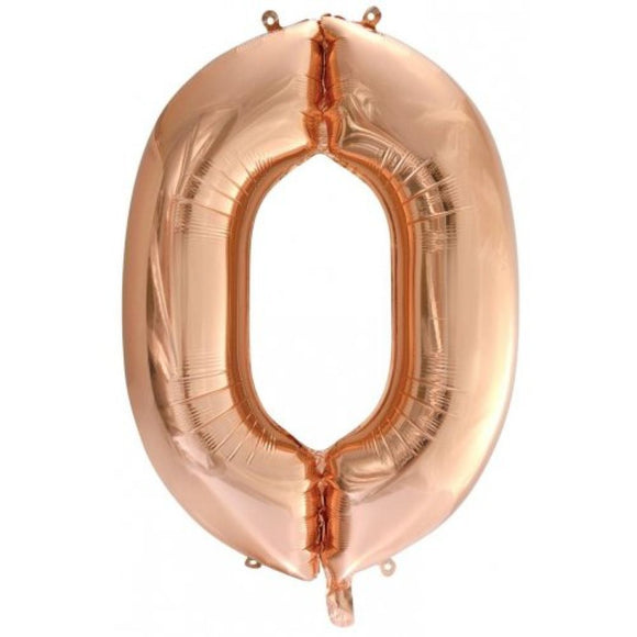 Mid 86cm Numbers ROSE GOLD #0