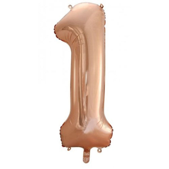 Mid 86cm Numbers ROSE GOLD #1