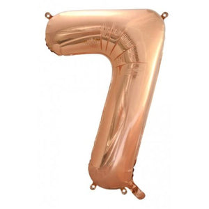 Mid 86cm Numbers ROSE GOLD #7
