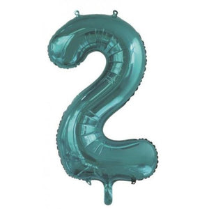 Mid 86cm Numbers TEAL #2