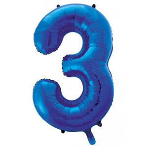 Mid 86cm Numbers BLUE #3
