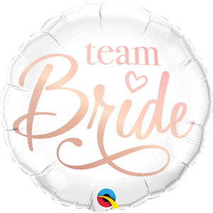 45cm Foil - TEAM BRIDE