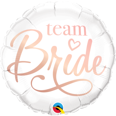 45cm Foil - TEAM BRIDE