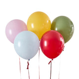 Hootyballoo Circus Party Rainbow Circus 30cm Latex 5Pk