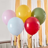 Hootyballoo Circus Party Rainbow Circus 30cm Latex 5Pk
