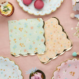 Hootyballoo Ditsy Floral Tea Party Paper Napkins 16Pk