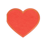 Valentine's Day Heart Shaped Red Napkins 20Pk