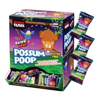 RUDE DUDES POSSUM POOP BUBBLE GUM