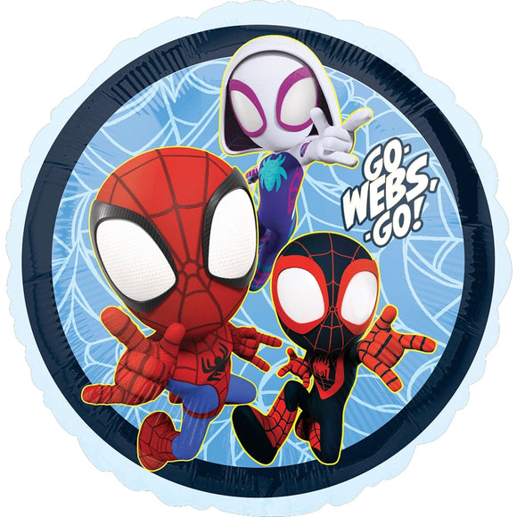 45cm Foil Balloon - Spidey & His Amazing Friends