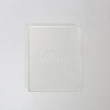 COO KIE HAPPY BIRTHDAY EMBOSSER STAMP - (CONTEMPORARY)