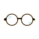 COO KIE WIZARD GLASSES COOKIE CUTTER