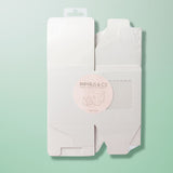 Papyrus Scalloped Single Cupcake Box White P6