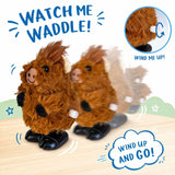 Fuzzy Wind-Up Highland Cow