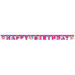 BARBIE HAPPY BIRTHDAY BANNER