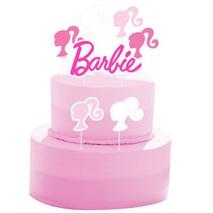 BARBIE CAKE TOPPERS (7PC)