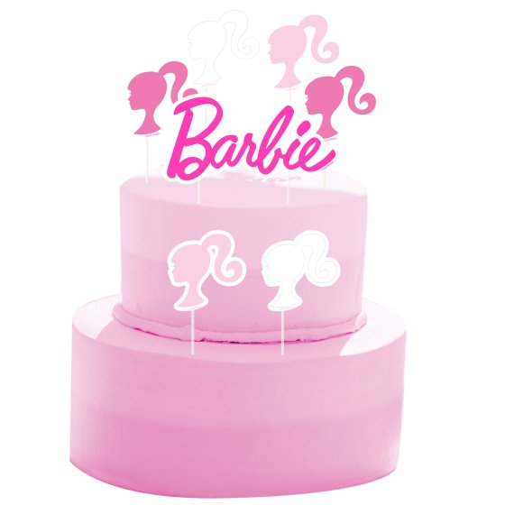 BARBIE CAKE TOPPERS (7PC)