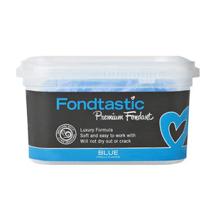 FONDTASTIC Premium Fondant 250gm - BLUE