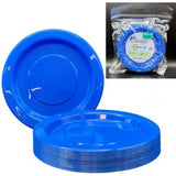 Occasions Reusable Lunch Plates Royal Blue 180mm 20pk