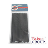 Black Plastic Lollipop Sticks