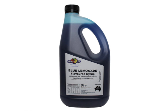 SLUSHY SYRUP - BLUE LEMONADE