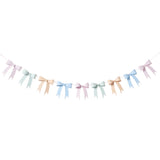 Hootyballoo Tea Party Pastel 3D Card Bow Garland 2.5m