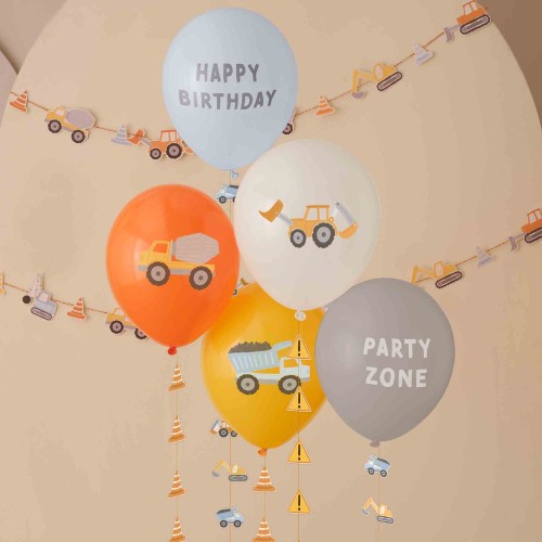CONSTRUCTION BALLOON BUNDLE