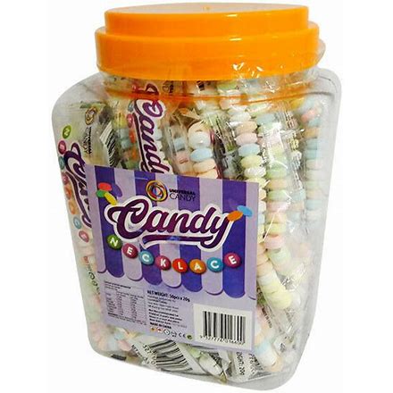 Candy Necklaces - 50 x 20gm