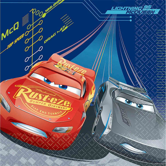 CARS LUNCH NAPKINS