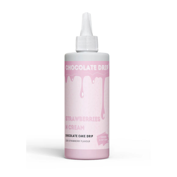 CHOCOLATE DRIP - STRAWBERRIES N CREAM 125GM