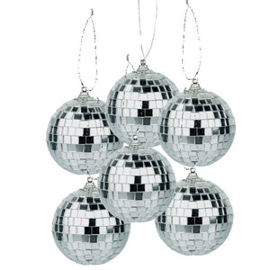 HANGING DISCO BALLS (6PCS)