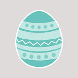 5 PIECE EASTER EGG HUNT SET CUTOUTS