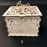 WISHING WELL CARD BOX - FLORAL