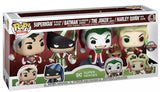 Funko POP! DC Super Heroes Christmas Special Edition 4Pk