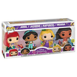Funko POP! Disney Princess 4Pk Glow in the Dark Special Edition
