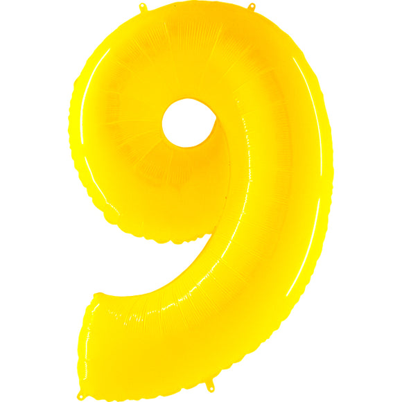 SuperShape Numbers Yellow  #9