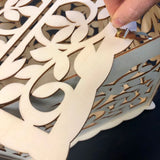 WISHING WELL CARD BOX - FLORAL