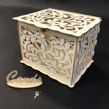 WISHING WELL CARD BOX - FLORAL