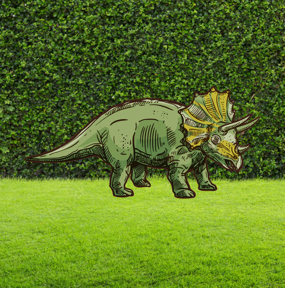 TRICERATOPS DINOSAUR CUTOUT