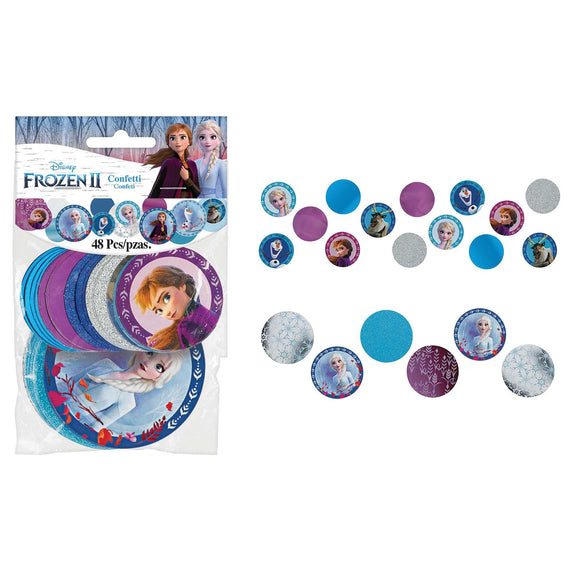 Giant Confetti Circles - FROZEN