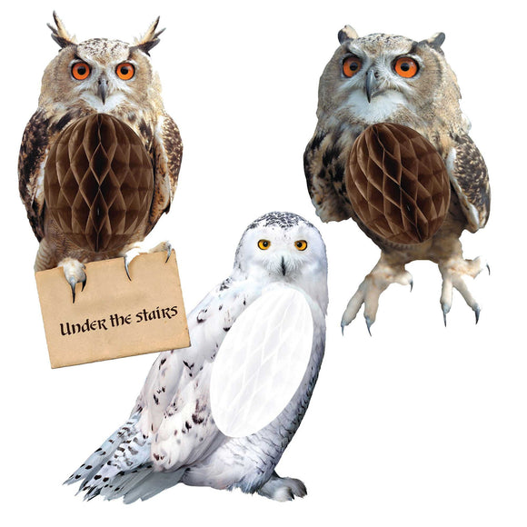 Harry Potter Hanging Honeycomb Owls
