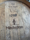 HIRE - Wine Barrels & Locally Handcrafted Red Gum Bar Top