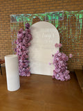 Hire - Lilac Flower Arch Set
