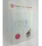 Acrylic Cake Topper - Fifty