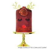 DESIGNER CHRISTMAS CAKE TOPPER DECORATING KIT