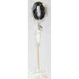 Occasions Black Glitter Long Stick Number Candles 0–9