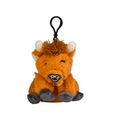 Keychain Plush Highland Cow