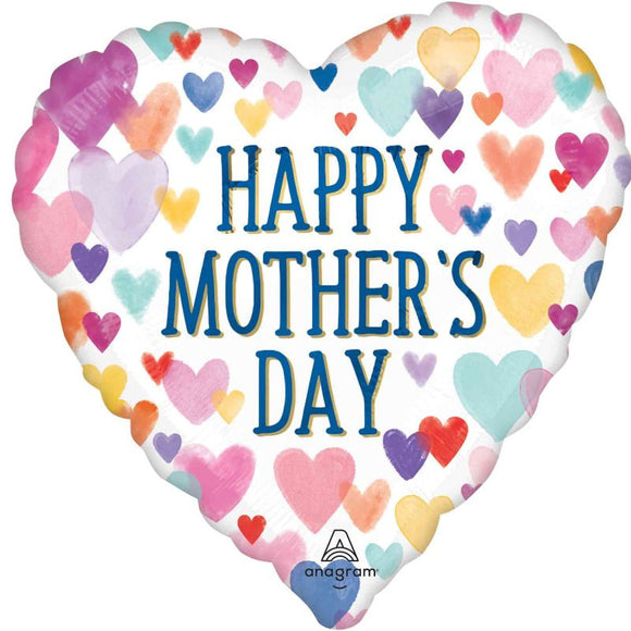 45cm Foil Balloon - HAPPY MOTHERS DAY
