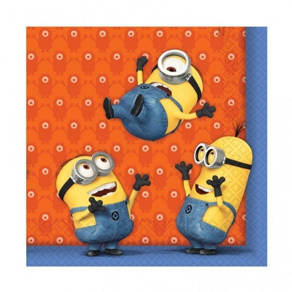 MINIONS NAPKINS - DESPICABLE ME